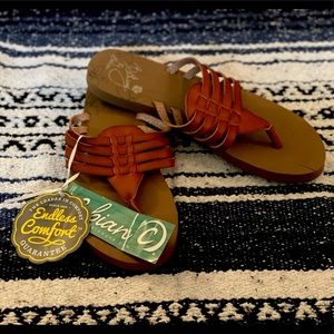 Tan Sandals Bethany Collection by Cobian